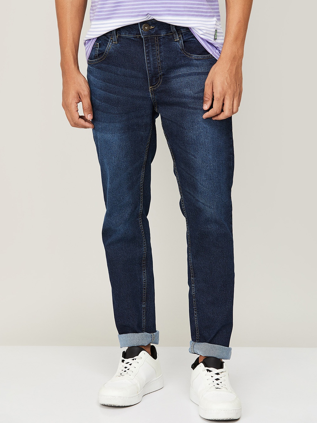 

Forca by Lifestyle Men Blue Light Fade Jeans