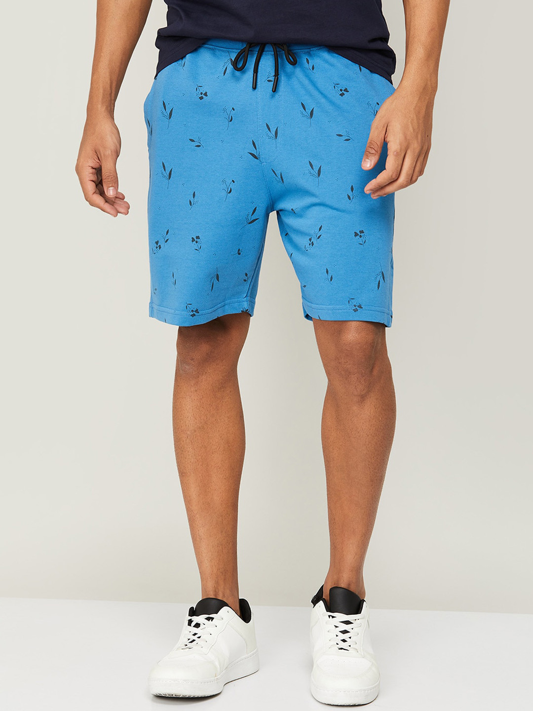 

Fame Forever by Lifestyle Men Blue Conversational Printed Shorts
