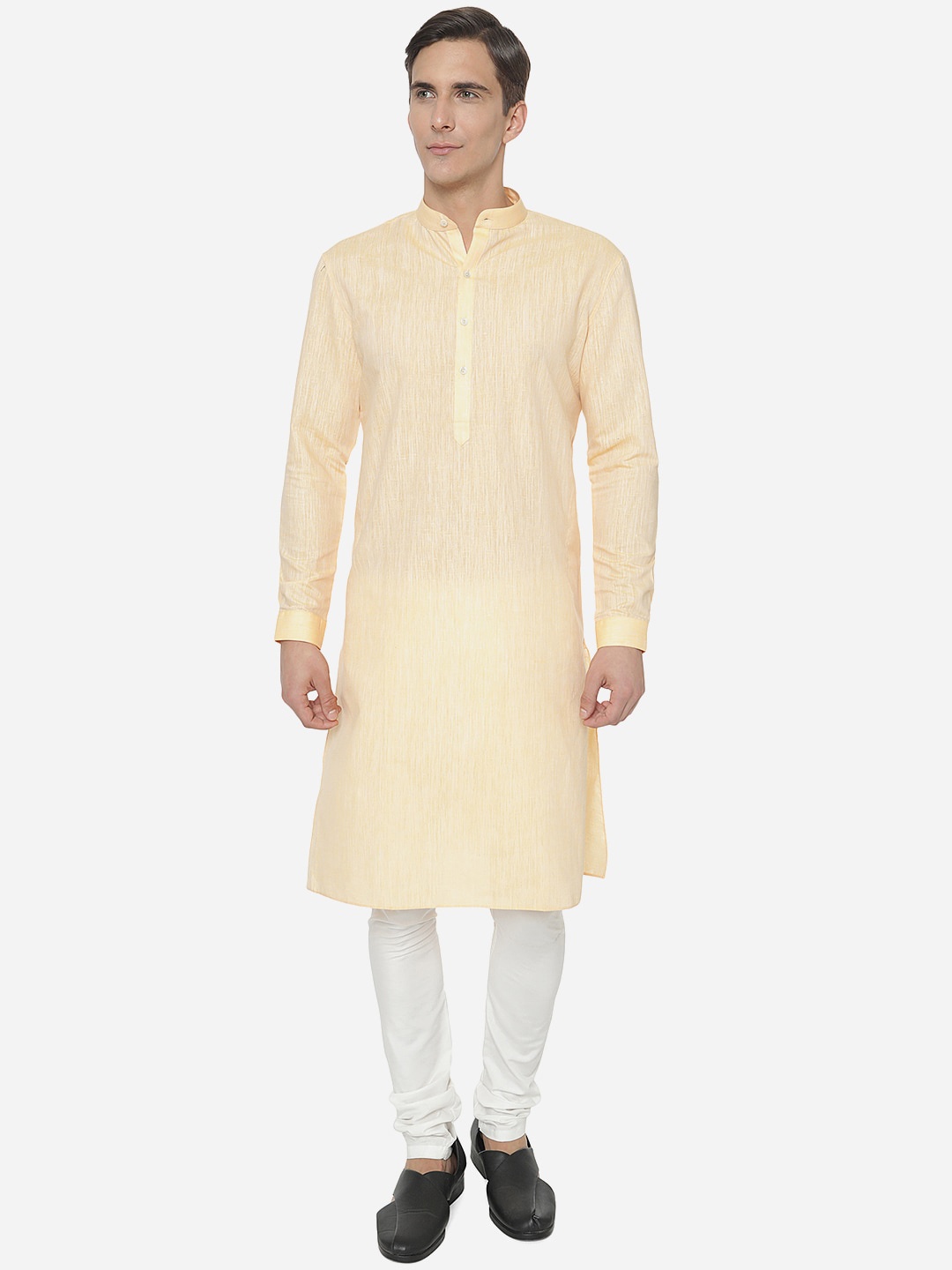 

Modi Kurta Men Peach-Coloured Kurtas