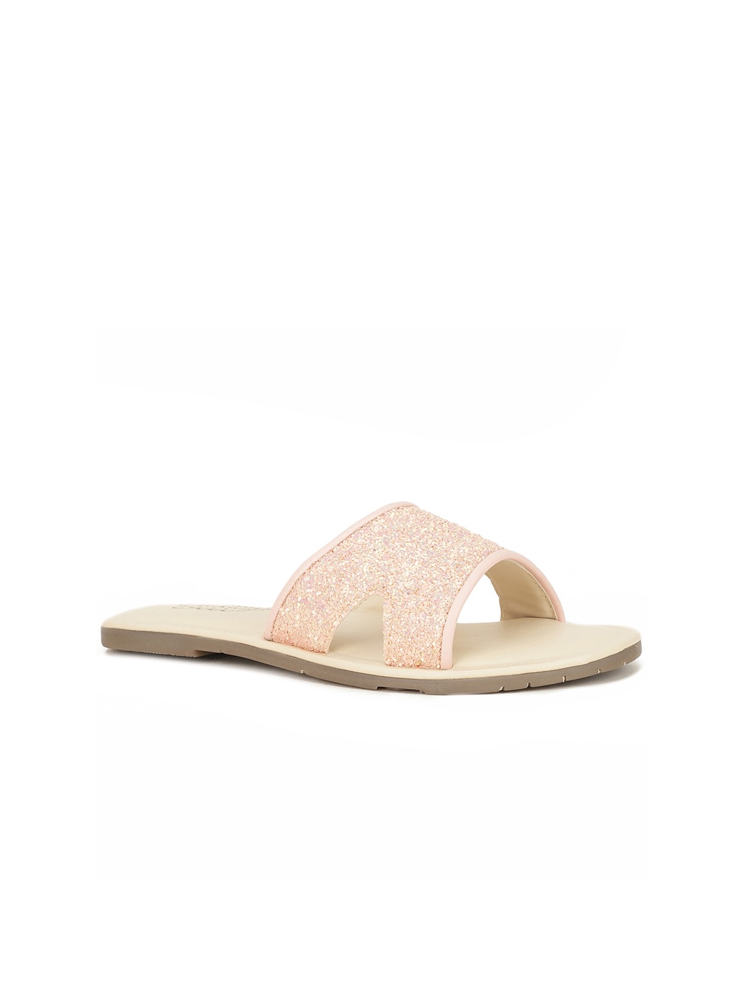 

Bubblegummers Girls Pink Embellished Open Toe Flats