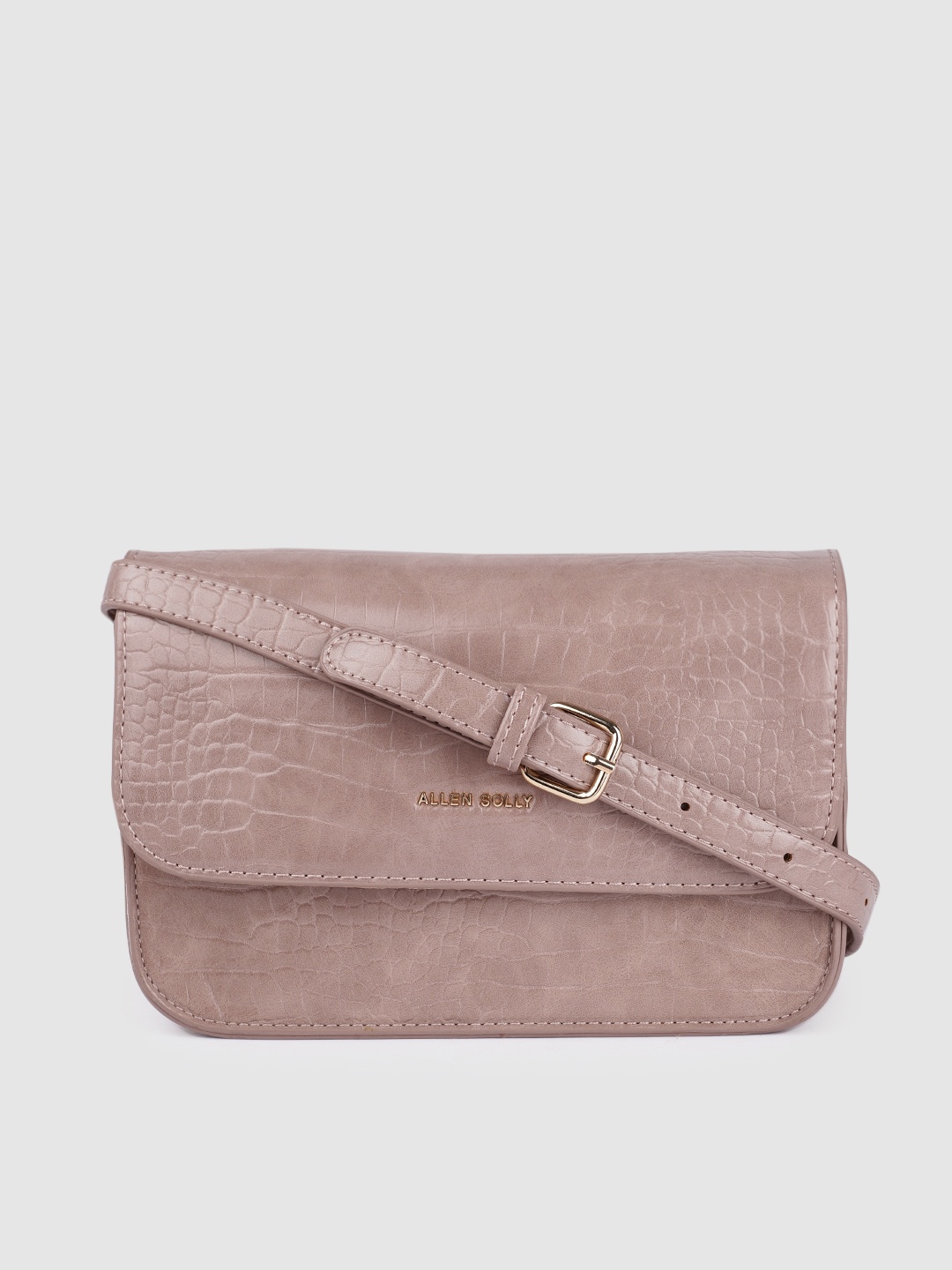 

Allen Solly Pink Textured Sling Bag