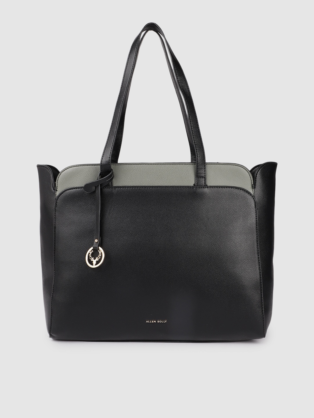

Allen Solly Black Solid Shoulder Bag