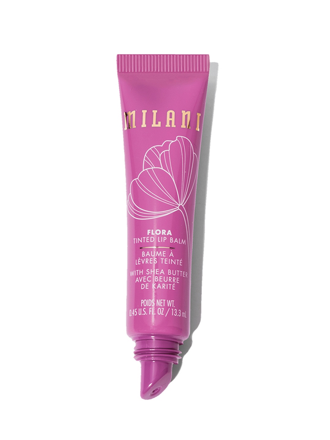 

MILANI Tinted Vegan Lip Balm with Shea Butter - Flora 190, Pink