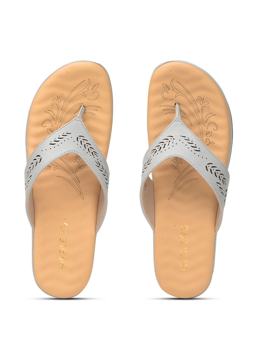 

Liberty Women Grey Thong Flip-Flops