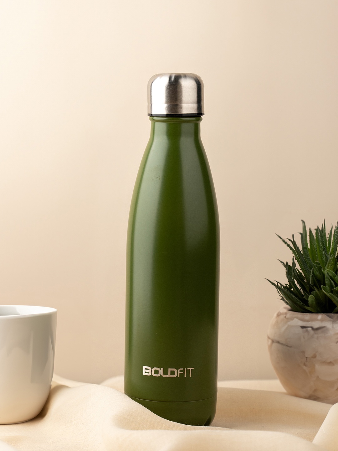 

BOLDFIT Unisex Green Water Bottle 500ml