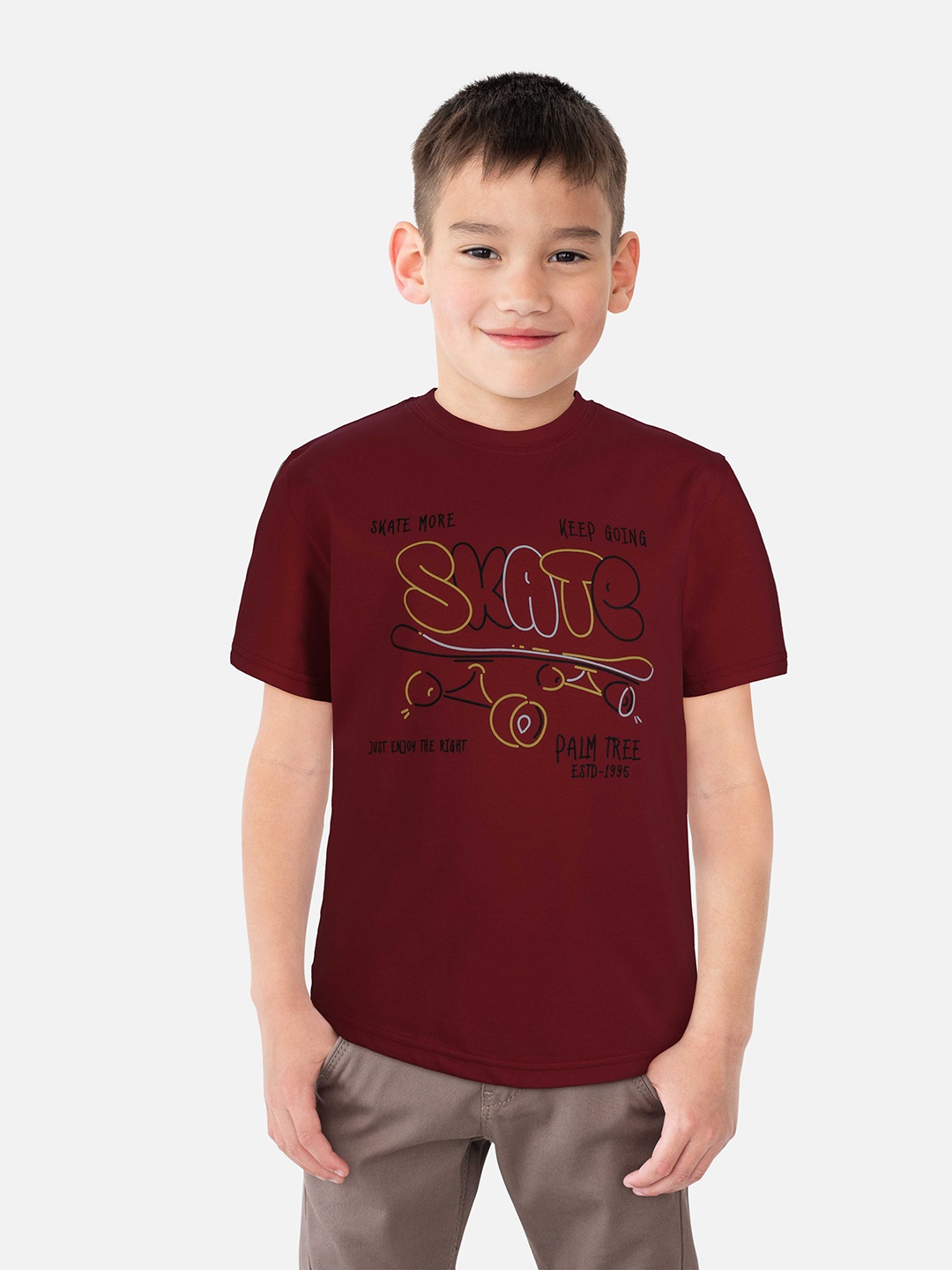 

Palm Tree Boys Red T-shirt