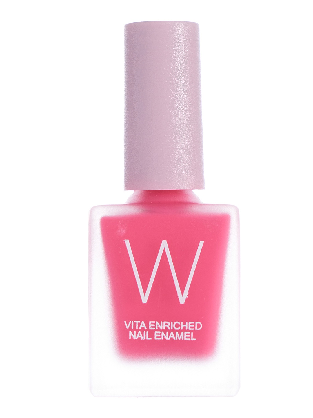 

W Cruelty-Free & Vegan Long-Lasting Vita Enriched Nail Enamel 10 ml - Hot Pink