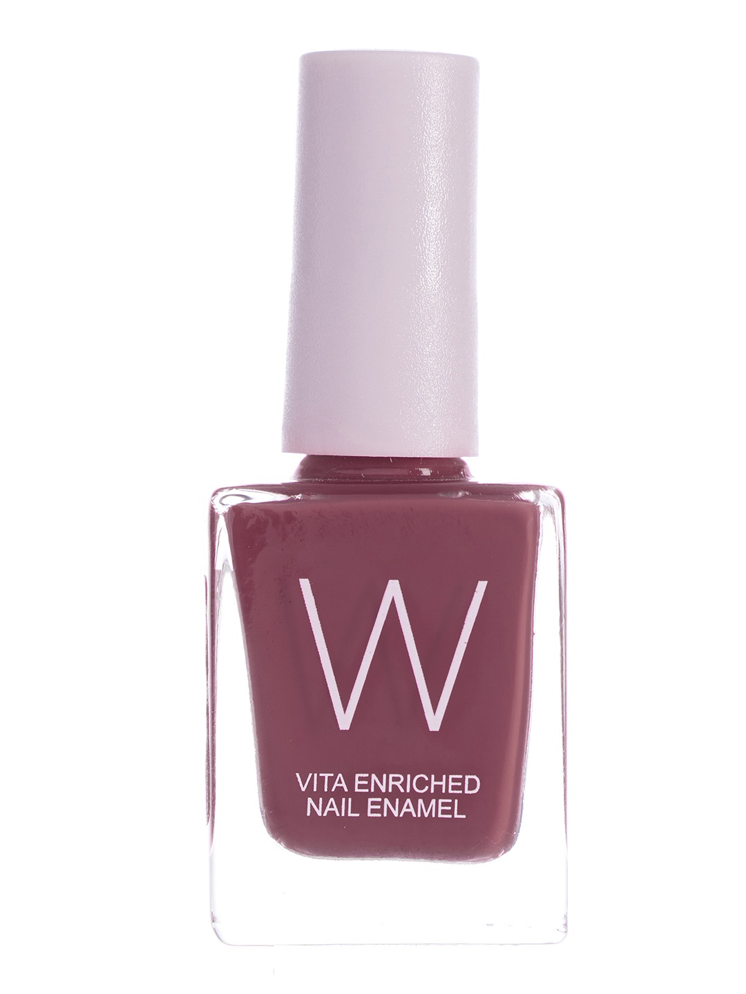 

W Vita Enriched Vegan Quick-Dry Luxe Nail Enamel 10ml - Mahogany, Burgundy