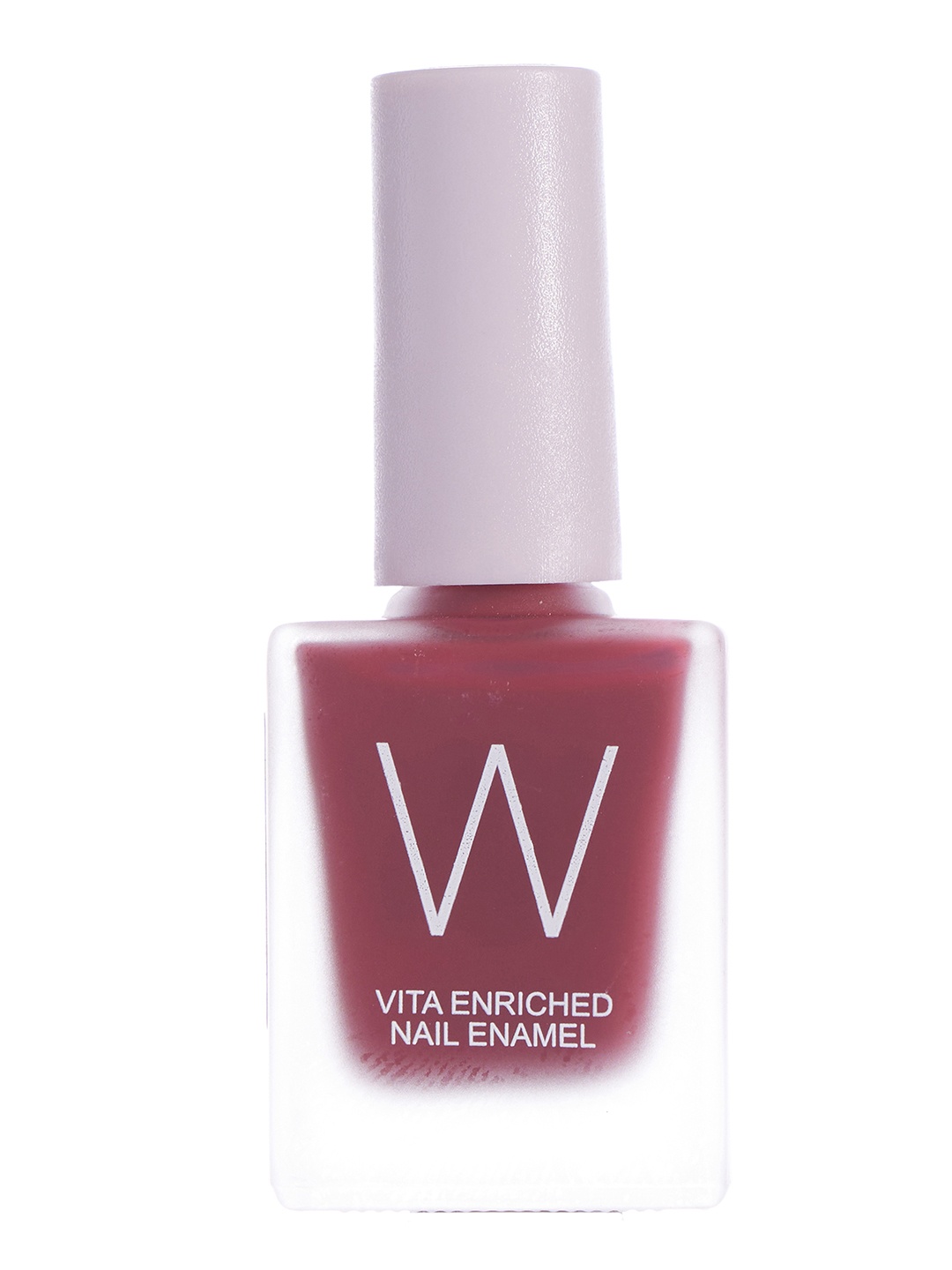 

W Vita Enriched Vegan Quick-Dry Luxe Nail Enamel 10ml - Brick, Maroon