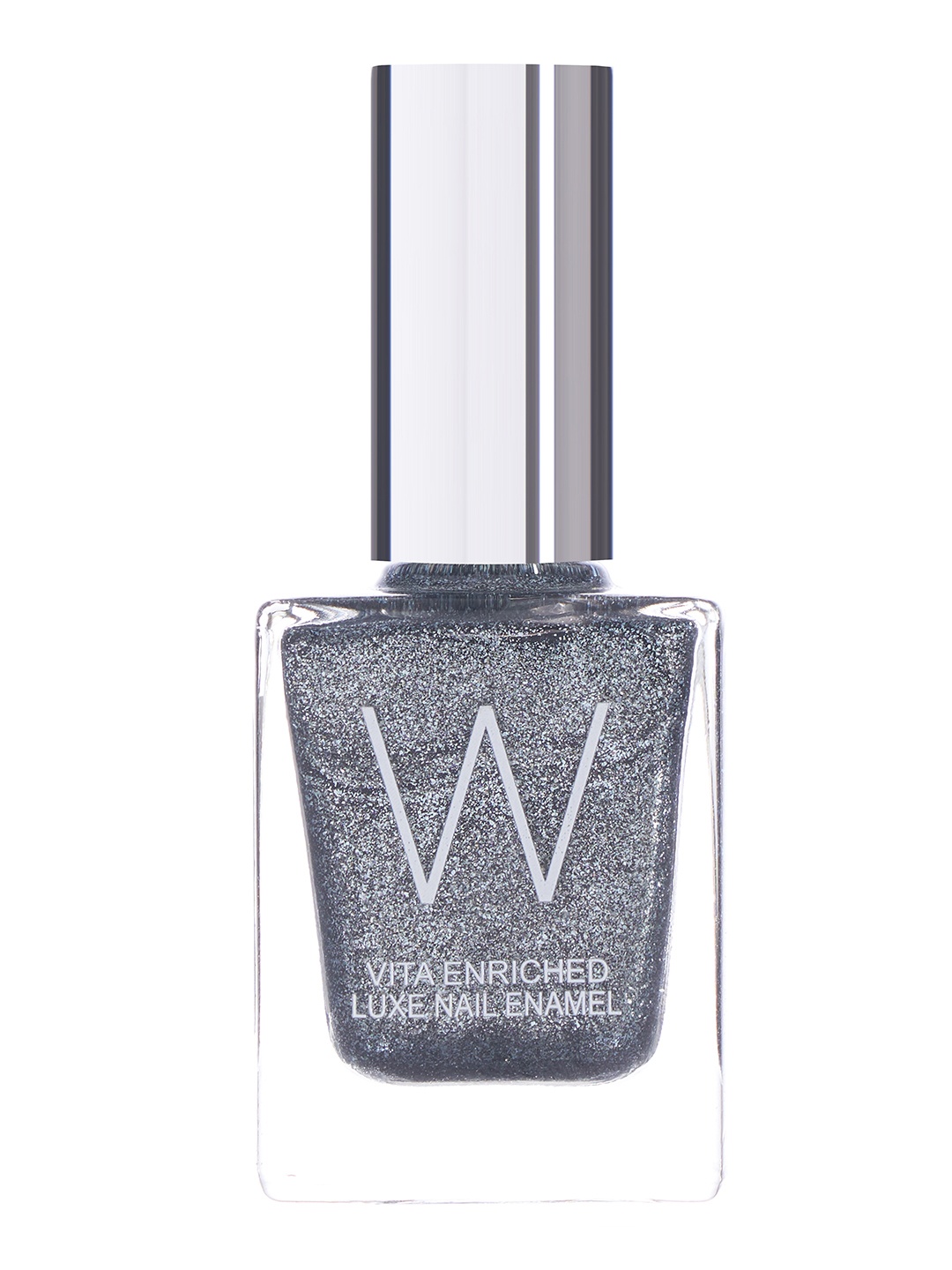 

W Vita Enriched Vegan Quick-Dry Luxe Nail Enamel 10ml - Castle, Grey