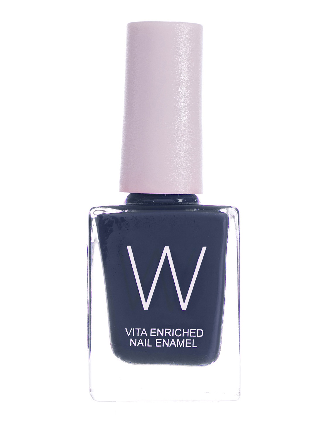 

W Cruelty-Free & Vegan Long-Lasting Vita Enriched Nail Enamel 10 ml - Ignite, Navy blue