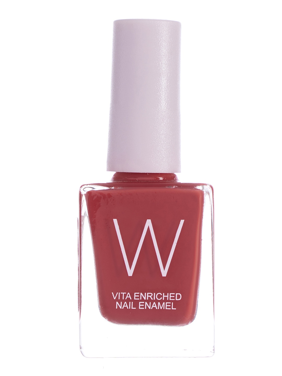 

W Cruelty-Free & Vegan Long-Lasting Vita Enriched Nail Enamel 10 ml - Rustini, Maroon