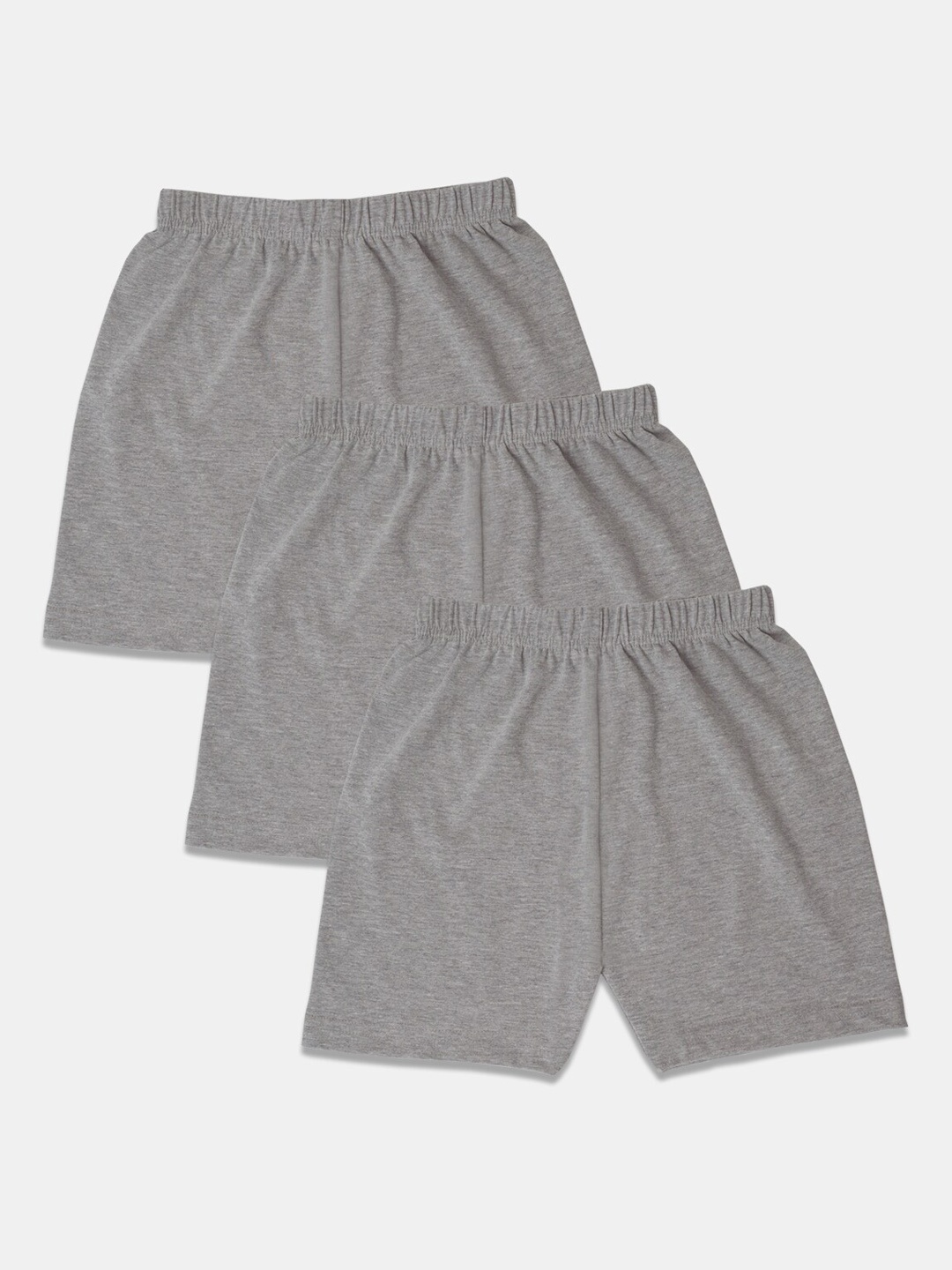 

Punkster Girls Grey Melange Skinny Fit Innerwear Shorts