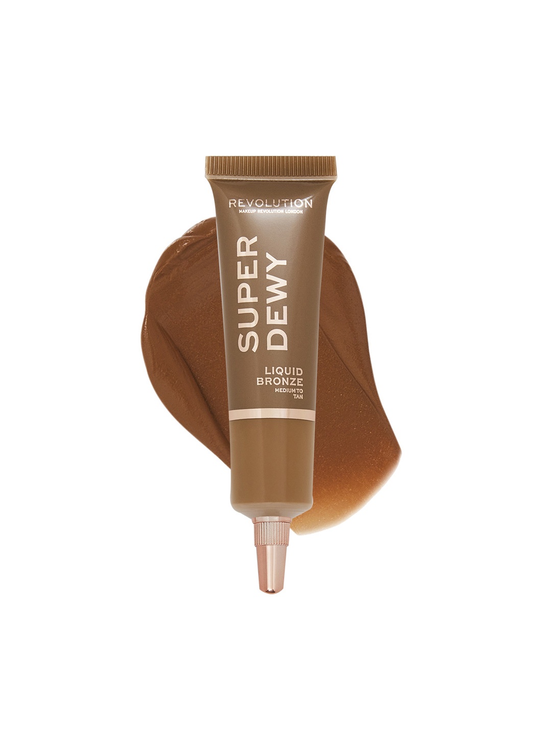 

Makeup Revolution London Superdewy Vegan Liquid Bronzer 15 ml - Medium To Tan, Brown