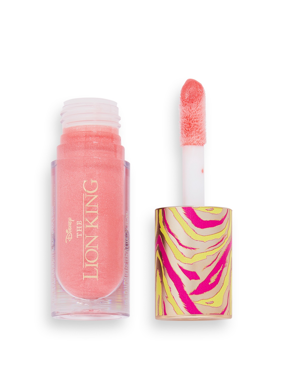 

Makeup Revolution London x The Lion King Cruelty-Free Nourishing Lip Gloss 4 ml - New Era, Peach