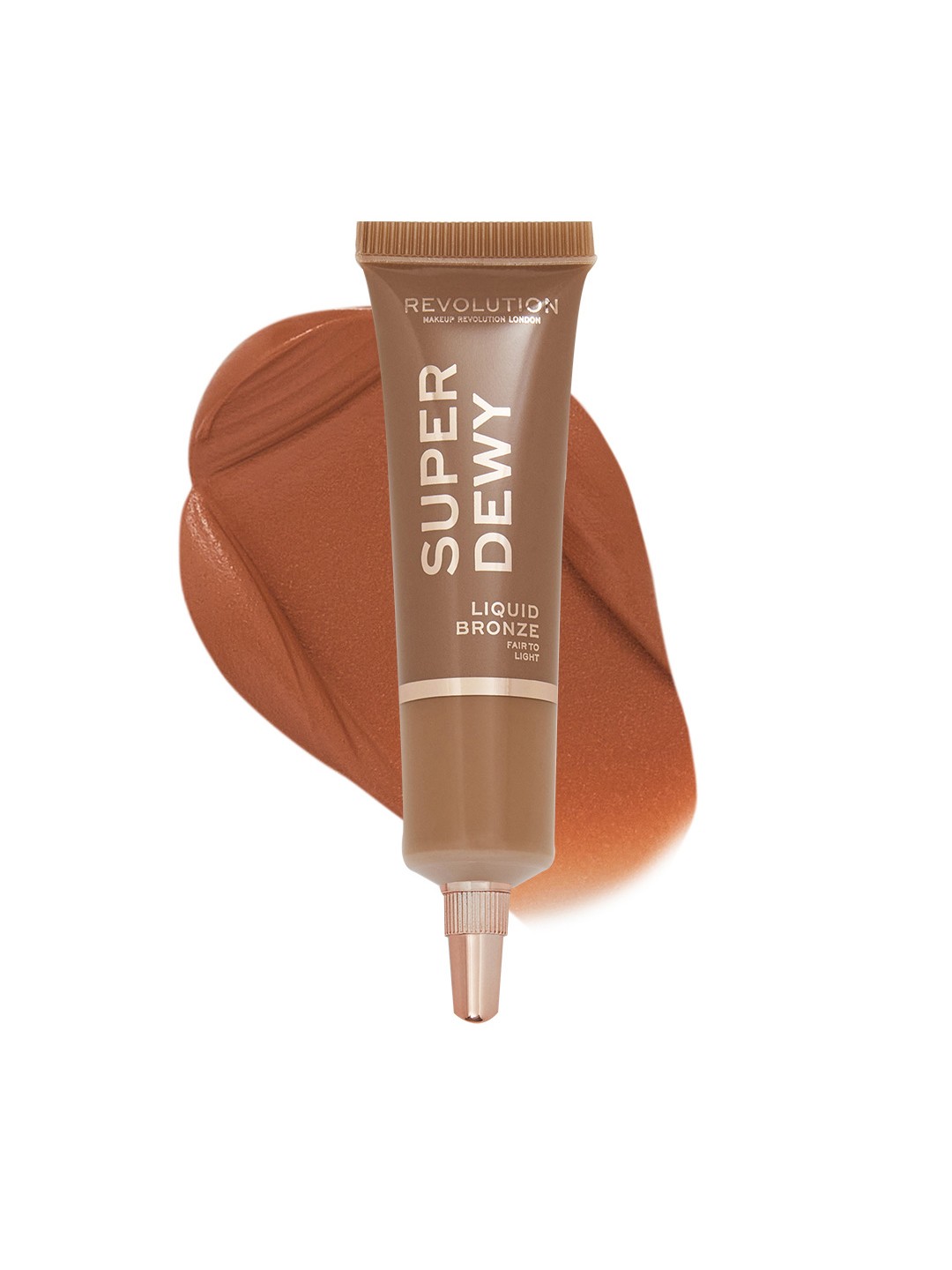

Makeup Revolution London Superdewy Vegan Liquid Bronzer 15 ml - Fair to Light, Brown