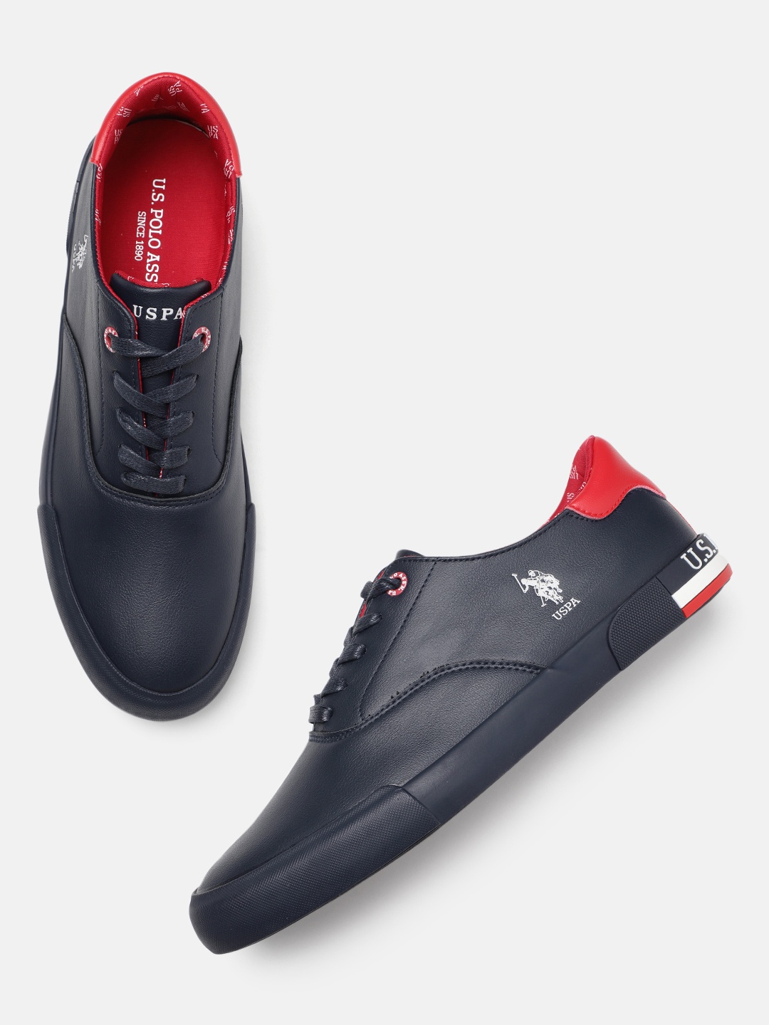 

U.S. Polo Assn. Men Erland Sneakers, Navy blue