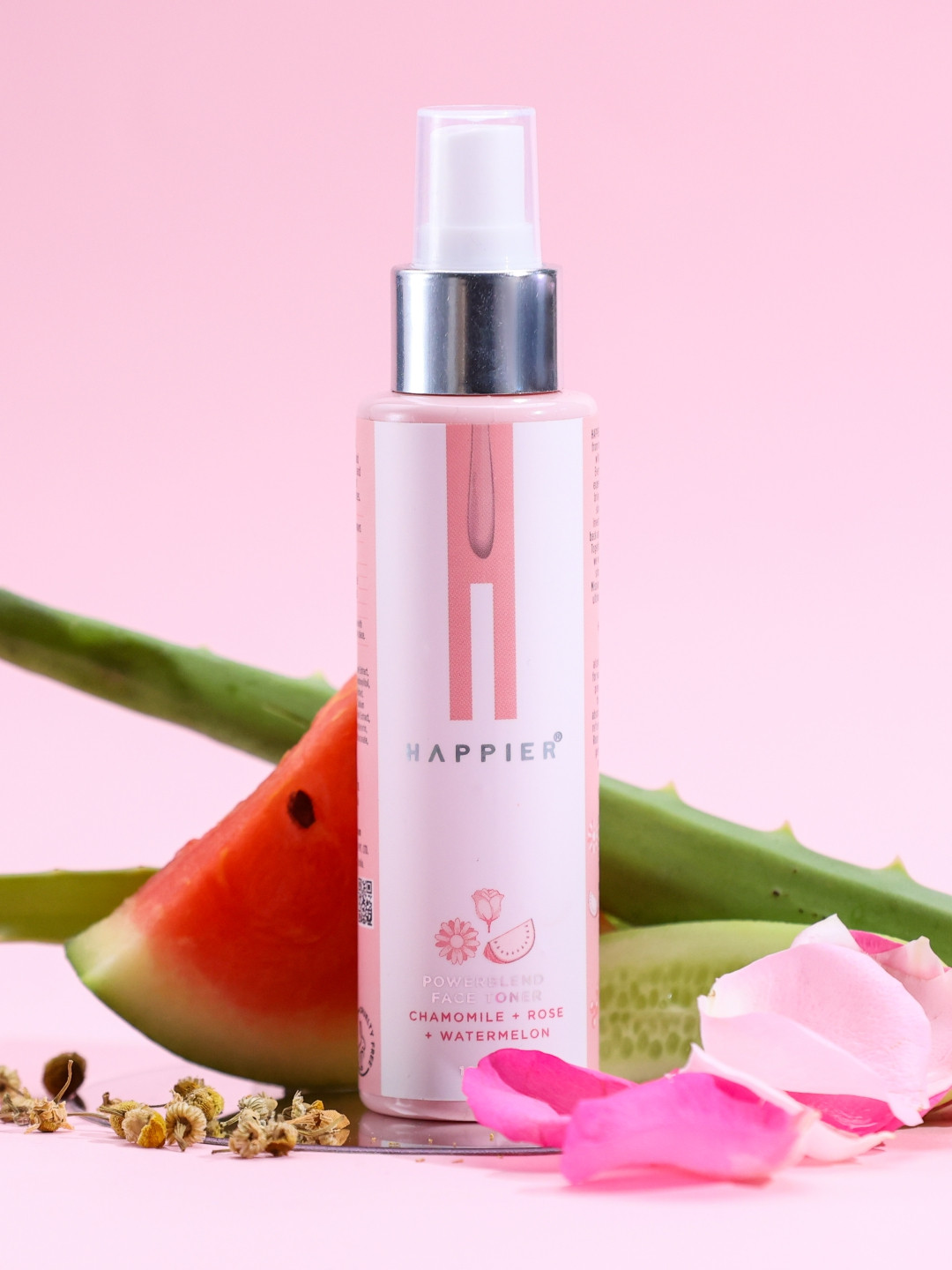

Happier Unisex Powerblend Face Toner 100 ml, Pink
