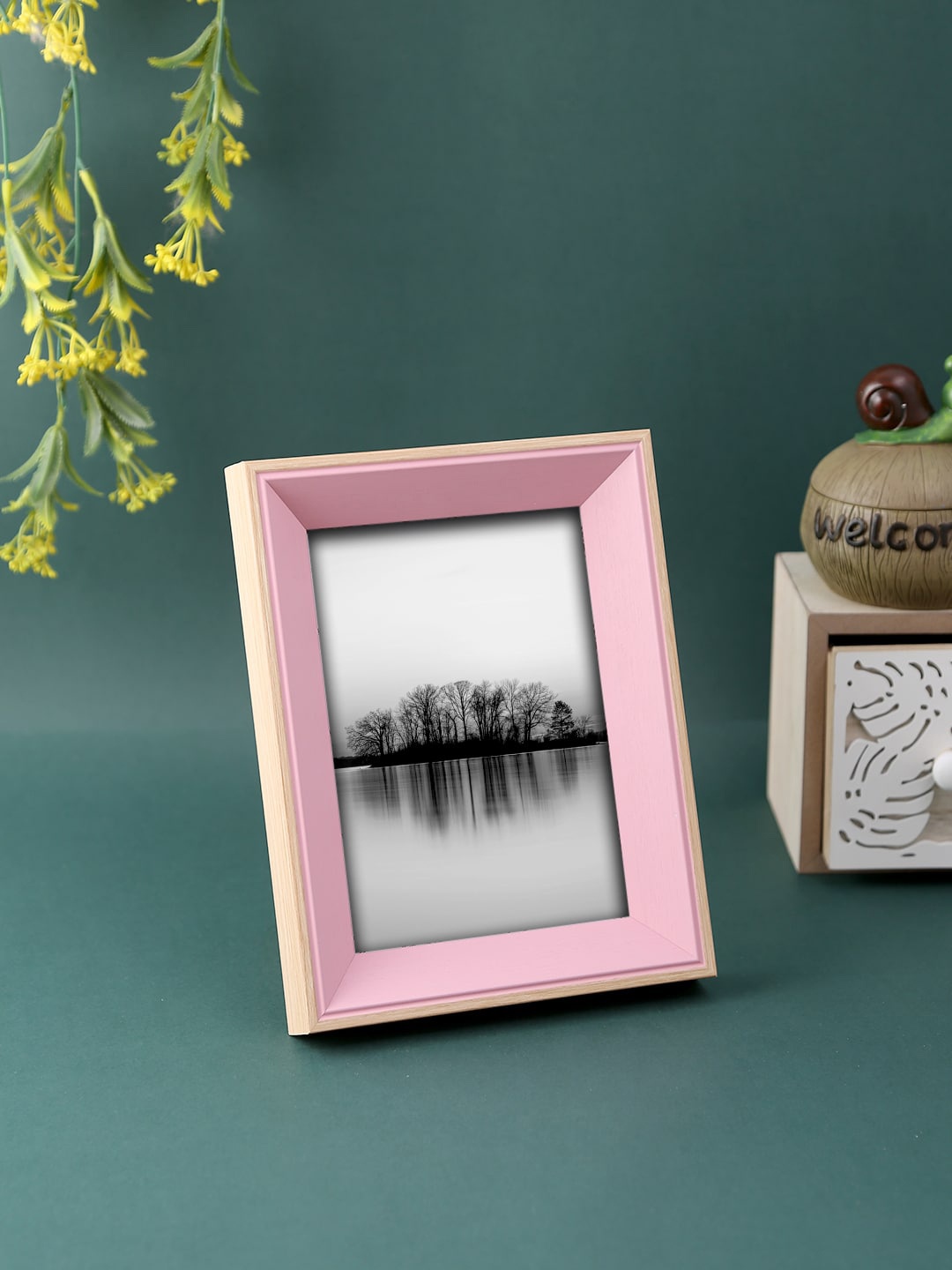 

House Of Accessories Pink Solid Photo Frames