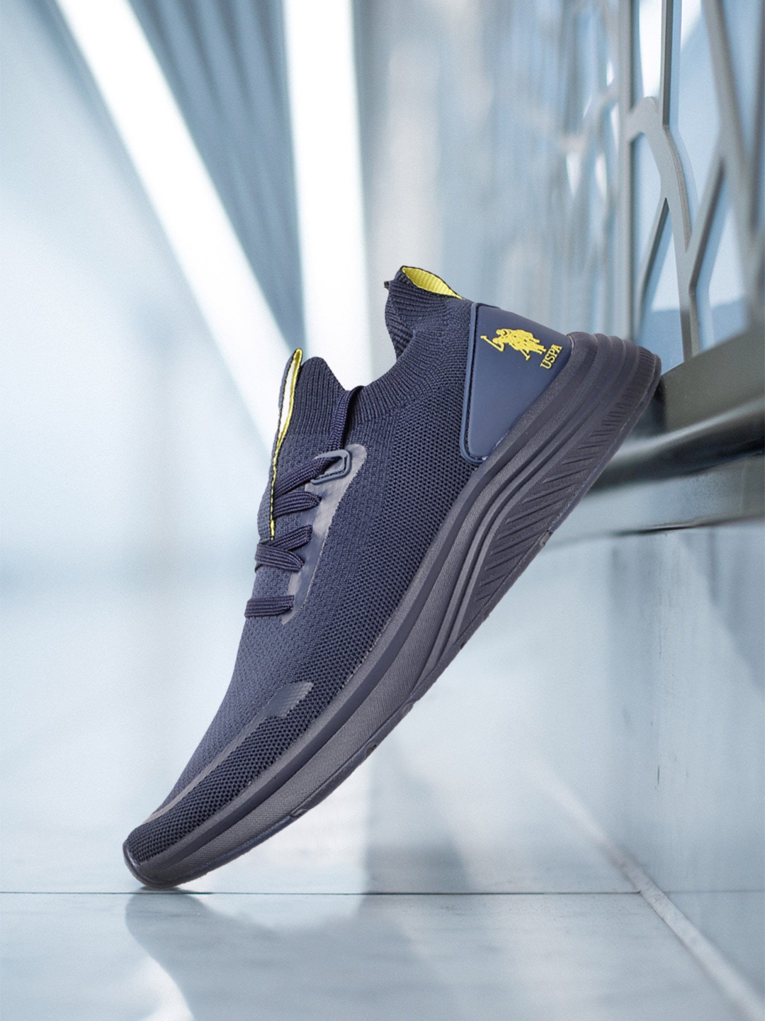 

U.S. Polo Assn. Men Navy Blue Oxley 2.0 Walking Shoes