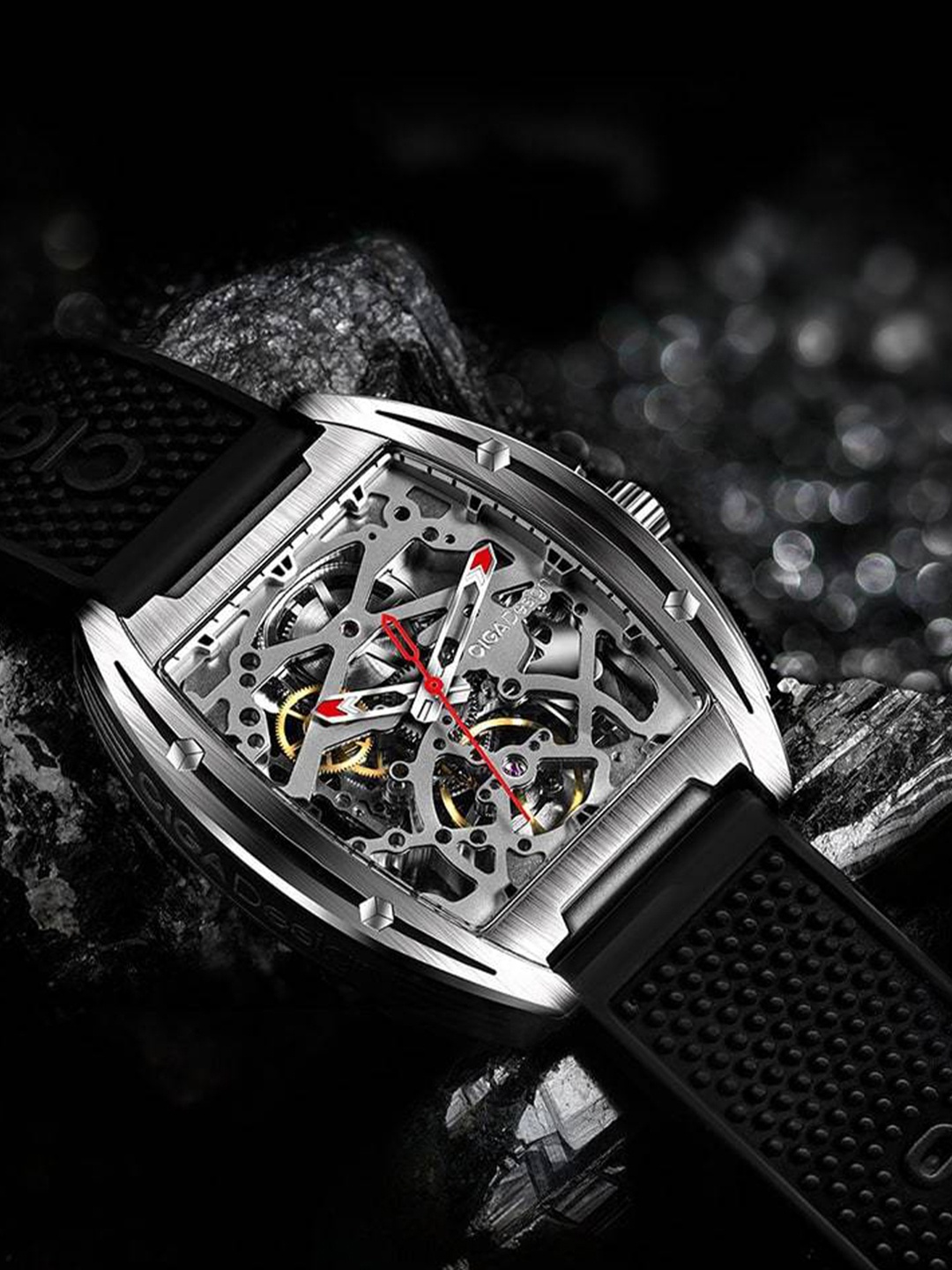 

CIGA Design Z Series Edge Automatic Watch- Z031-SISI-W15BK, Silver