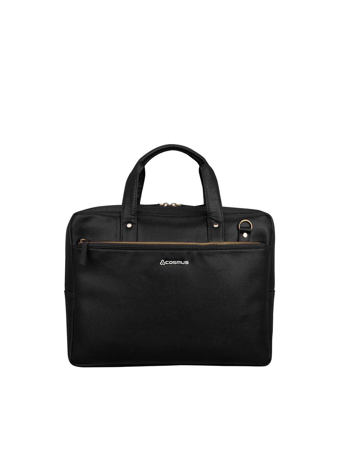 

COSMUS Unisex Black PU Laptop Bag