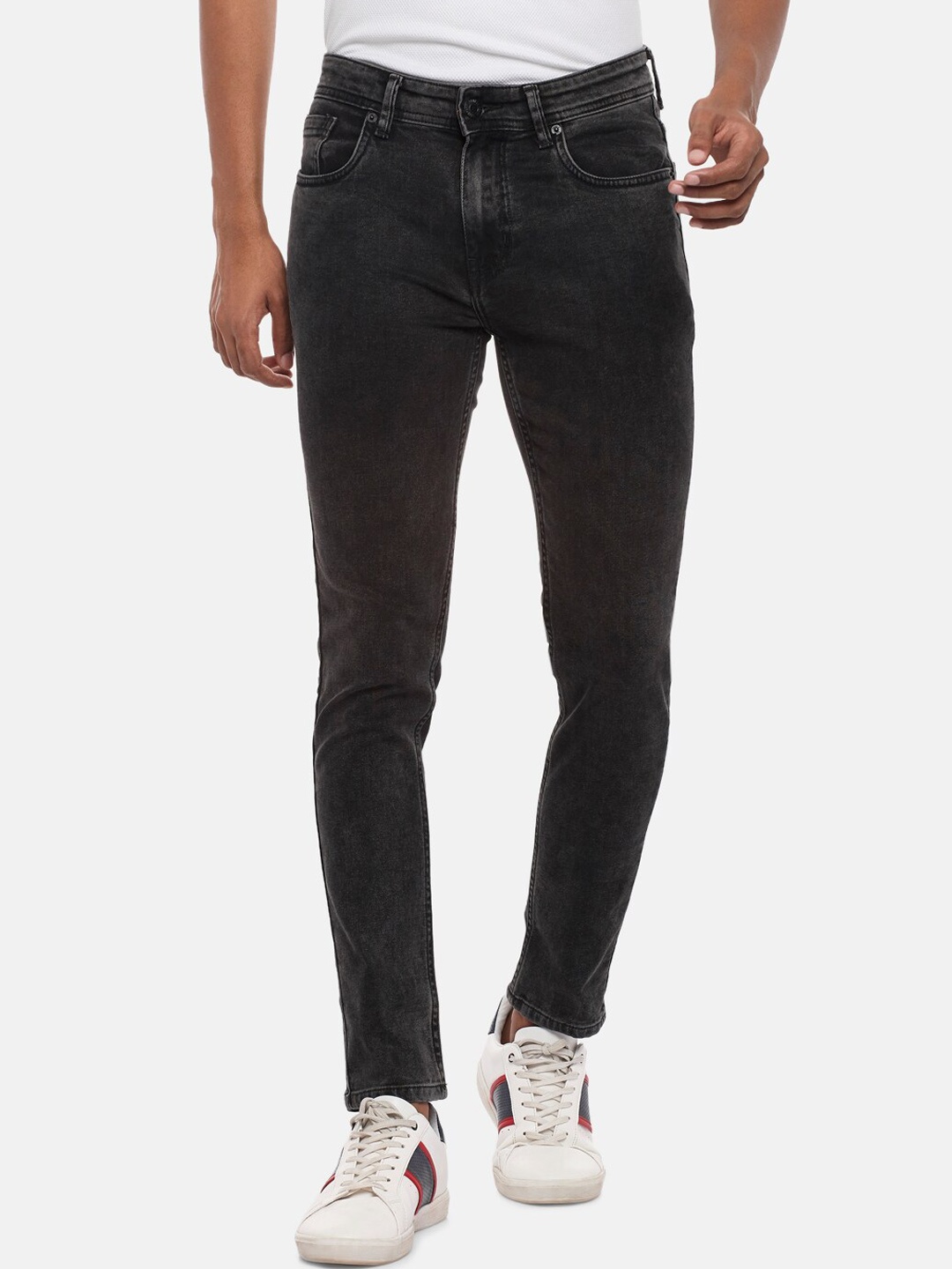 

People Men Black Skinny Fit Jeans