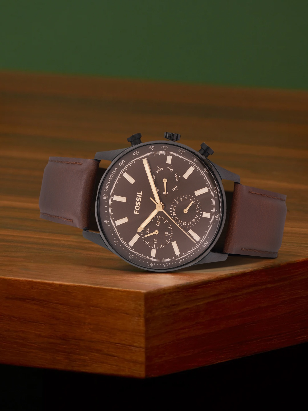 

Fossil Men Brown Analogue Watch BQ2457