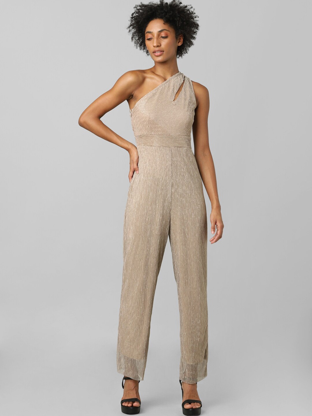 

ONLY Beige Basic Jumpsuit