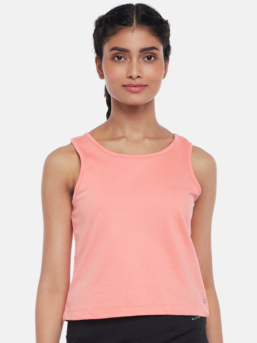 

Ajile by Pantaloons Women Coral Tank Top