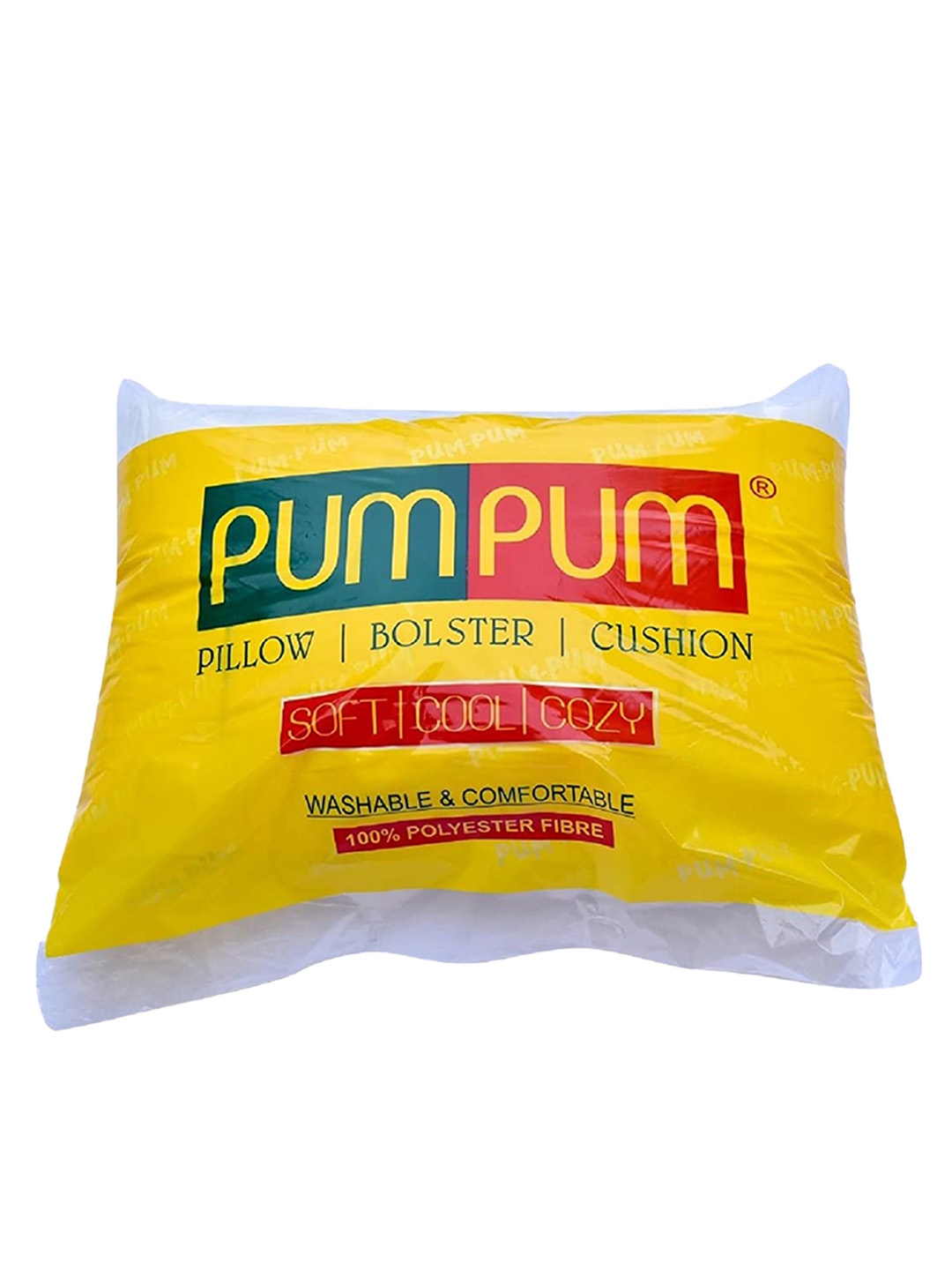 

Pum Pum Set of 2 Hollow Fiber Soft Bolsters, White
