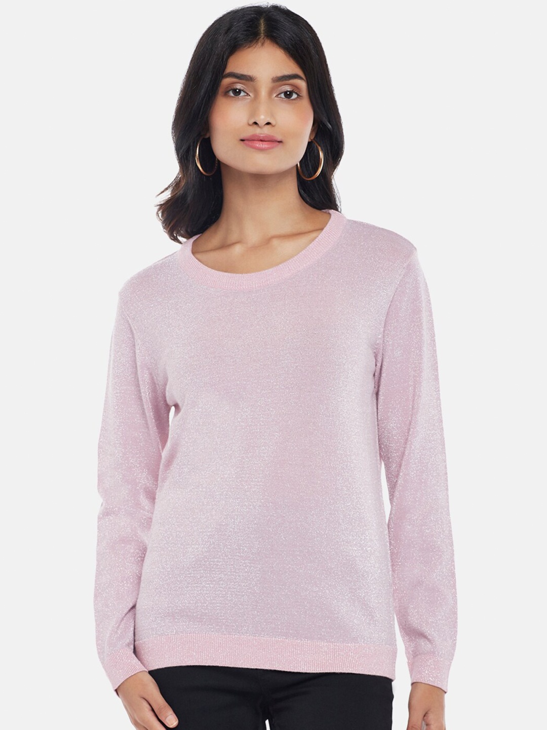 

Honey by Pantaloons Pink Solid Top