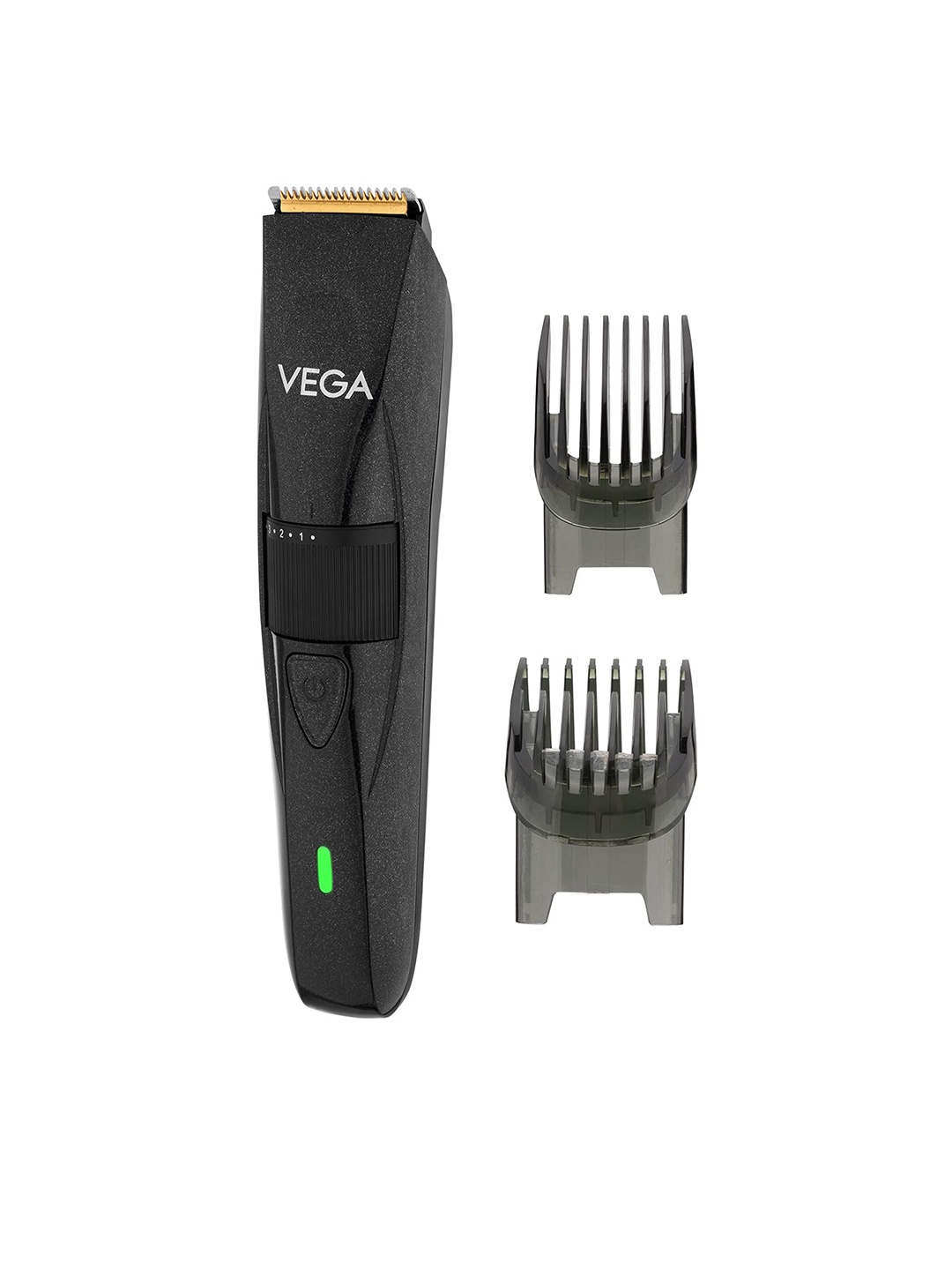 

VEGA Men P2 Battery Powered Beard Trimmer with 160Min Runtime & 40 Length Settings VHTH-26, Black