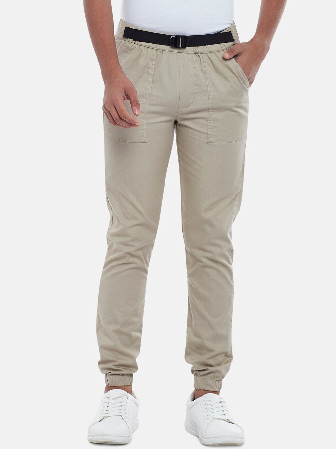 

Coolsters by Pantaloons Boys Beige Joggers Trousers