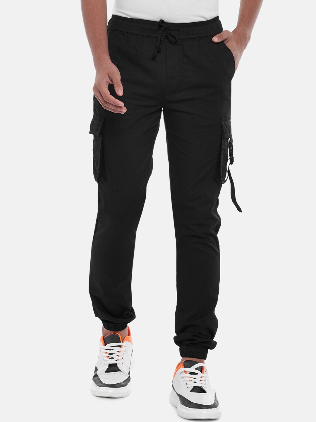 

Coolsters by Pantaloons Boys Black Joggers Trousers
