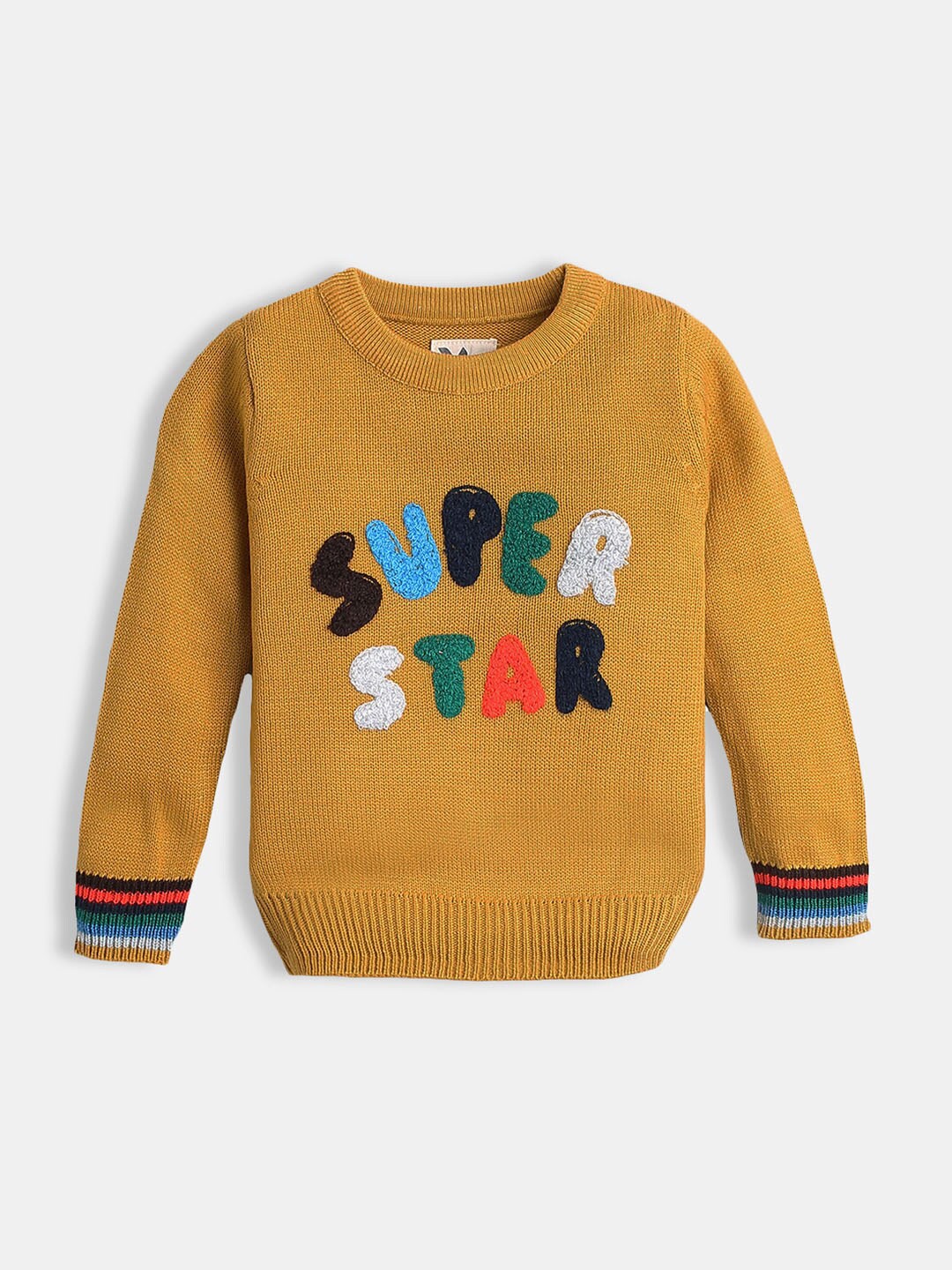

Hopscotch Boys Yellow & Blue Pullover