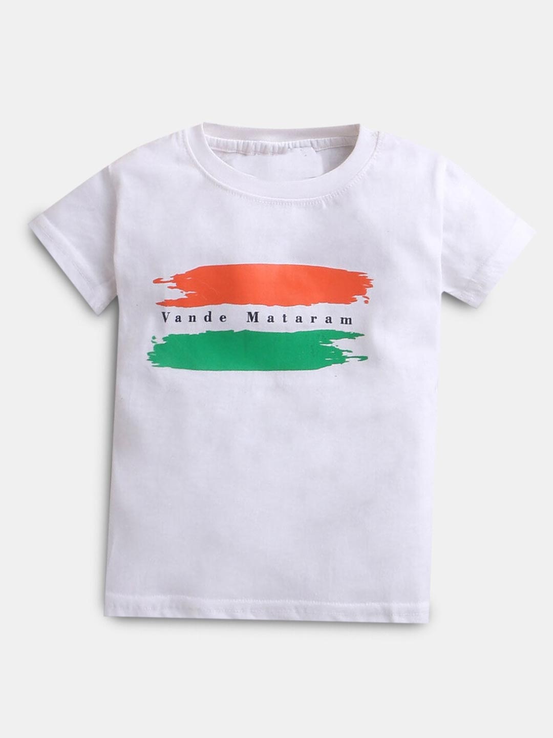 

Hopscotch Girls White Printed T-shirt
