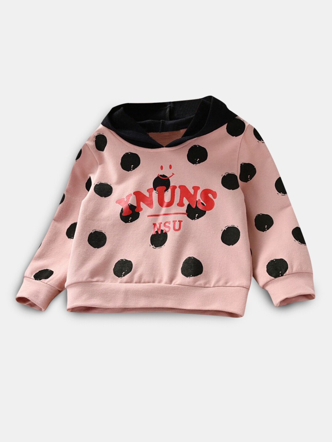 

Hopscotch Girls Pink Hooded Sweatshirt