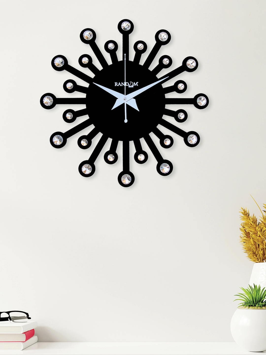 

RANDOM Unisex Black Clocks