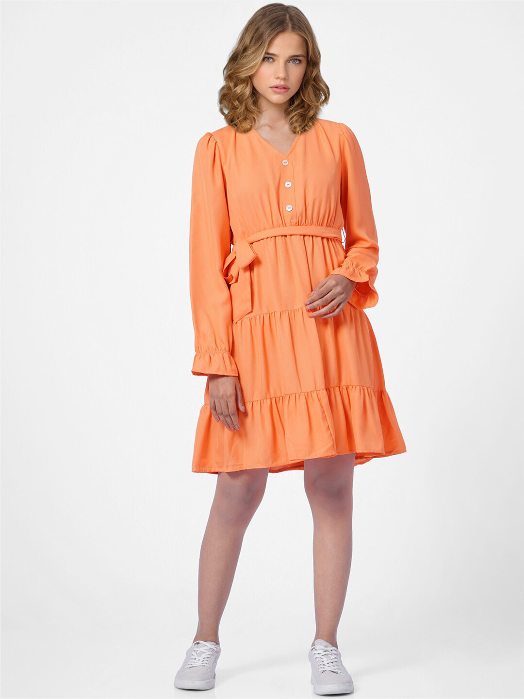 

ONLY Orange Dress
