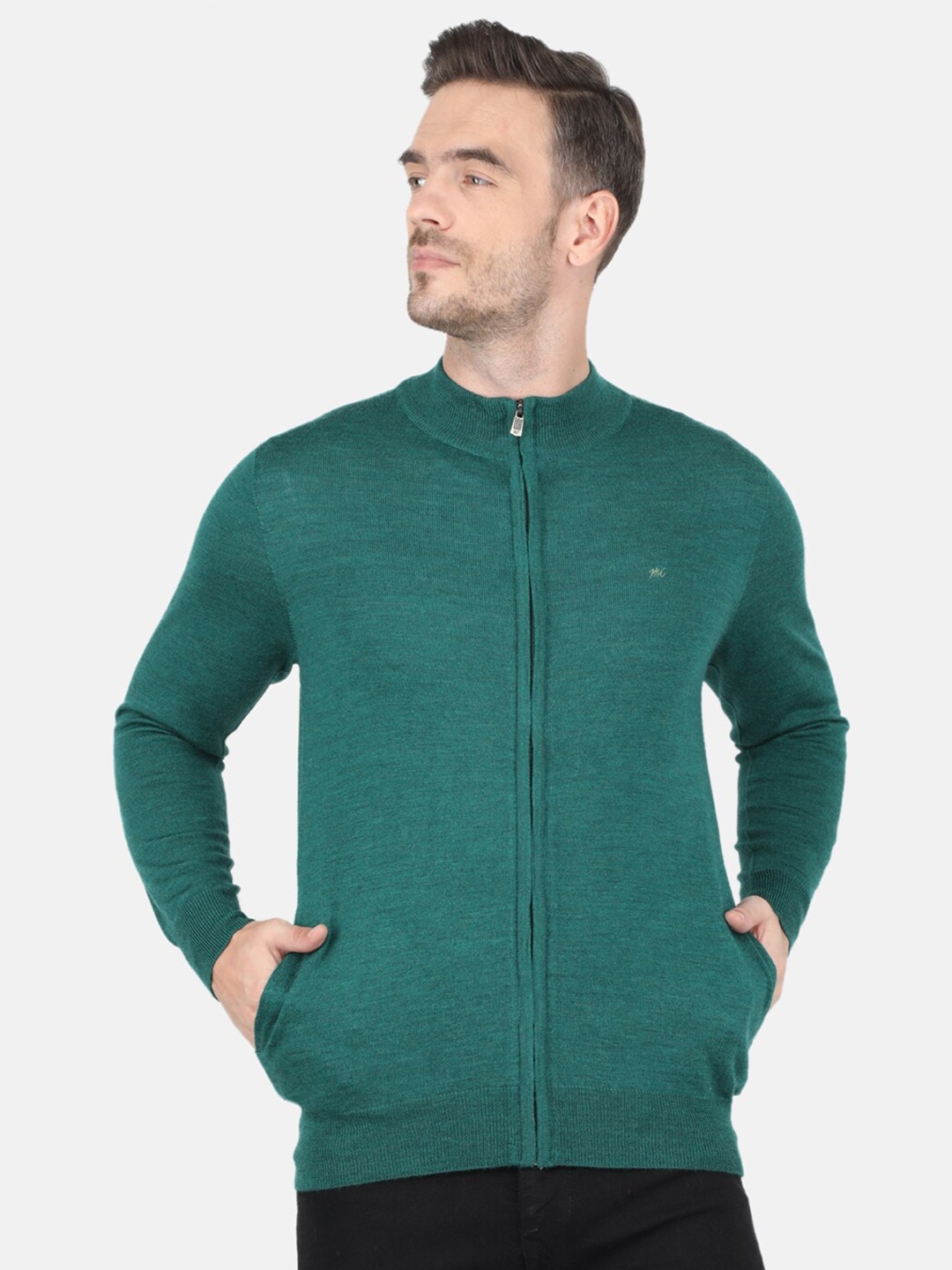 

Monte Carlo Men Green Cardigan