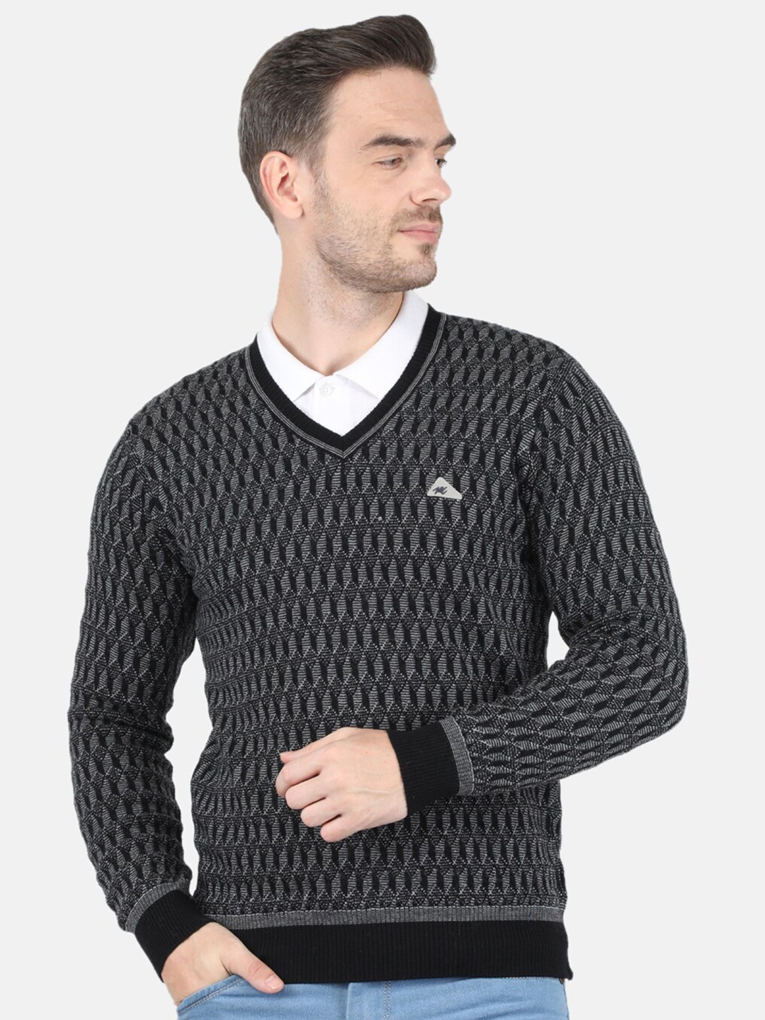 

Monte Carlo Men Black Pullover