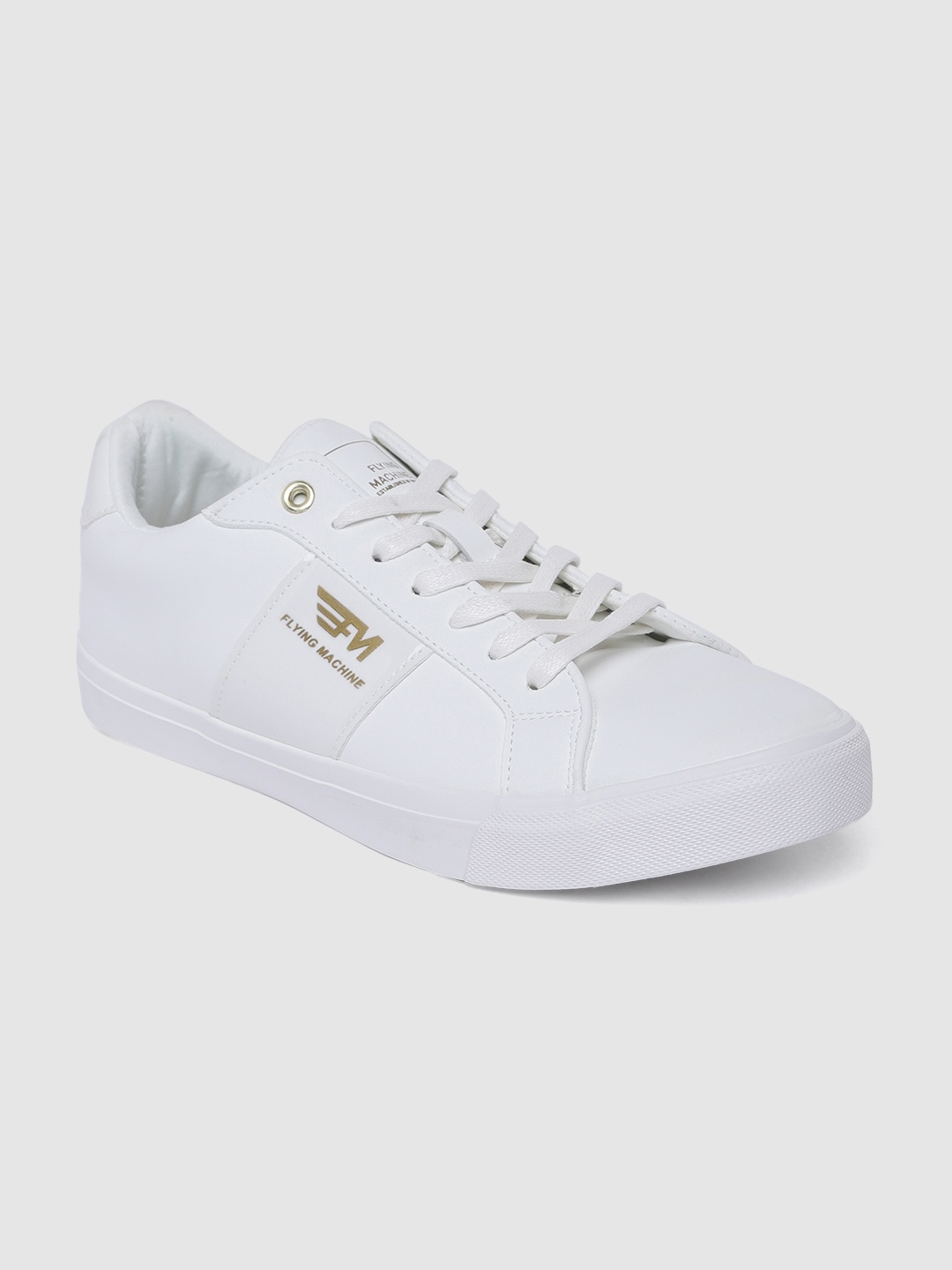 

Flying Machine Men Sneakers, White