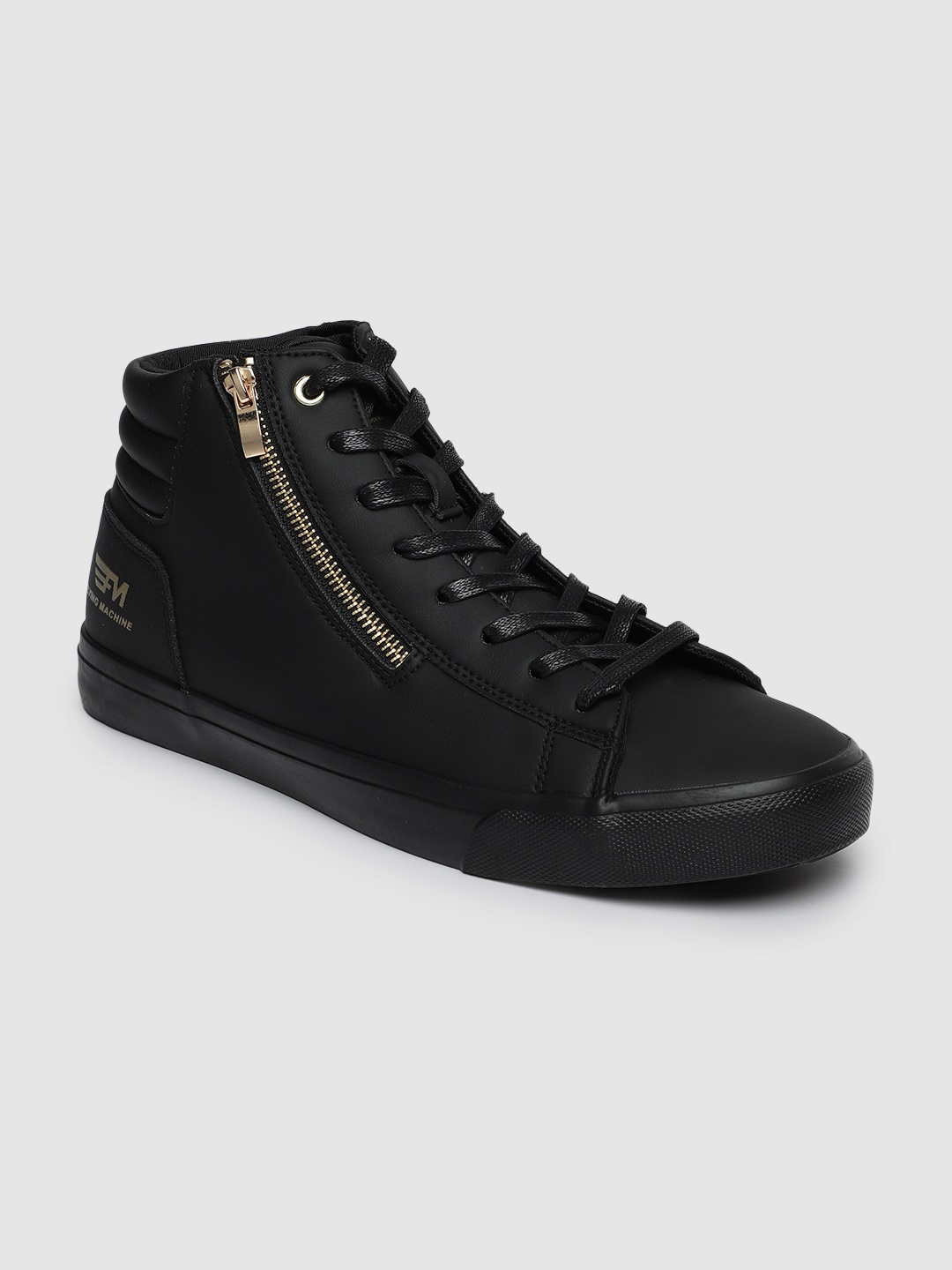 

Flying Machine Men GARRIX Sneakers, Black
