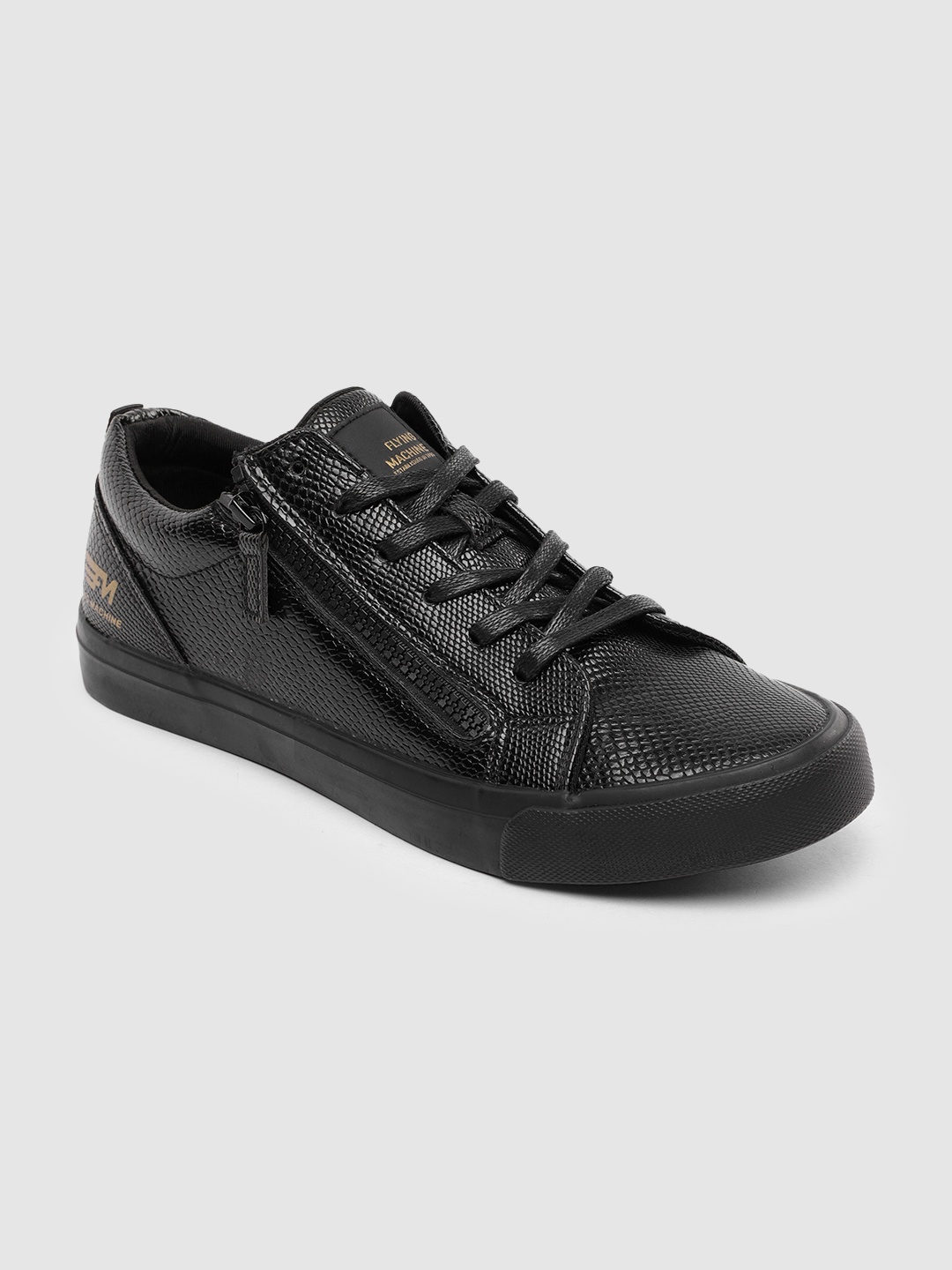 

Flying Machine Men Sneakers, Black