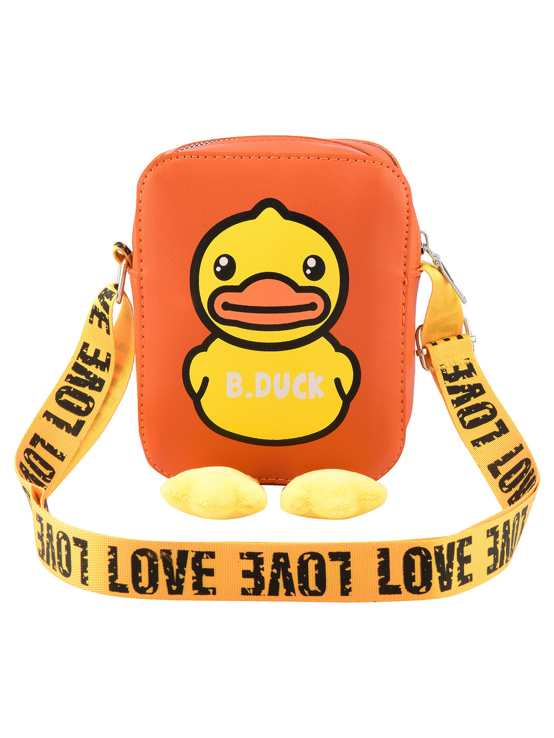 

Kids On Board Kids Brown With Duck 7 inches Picnic Bag