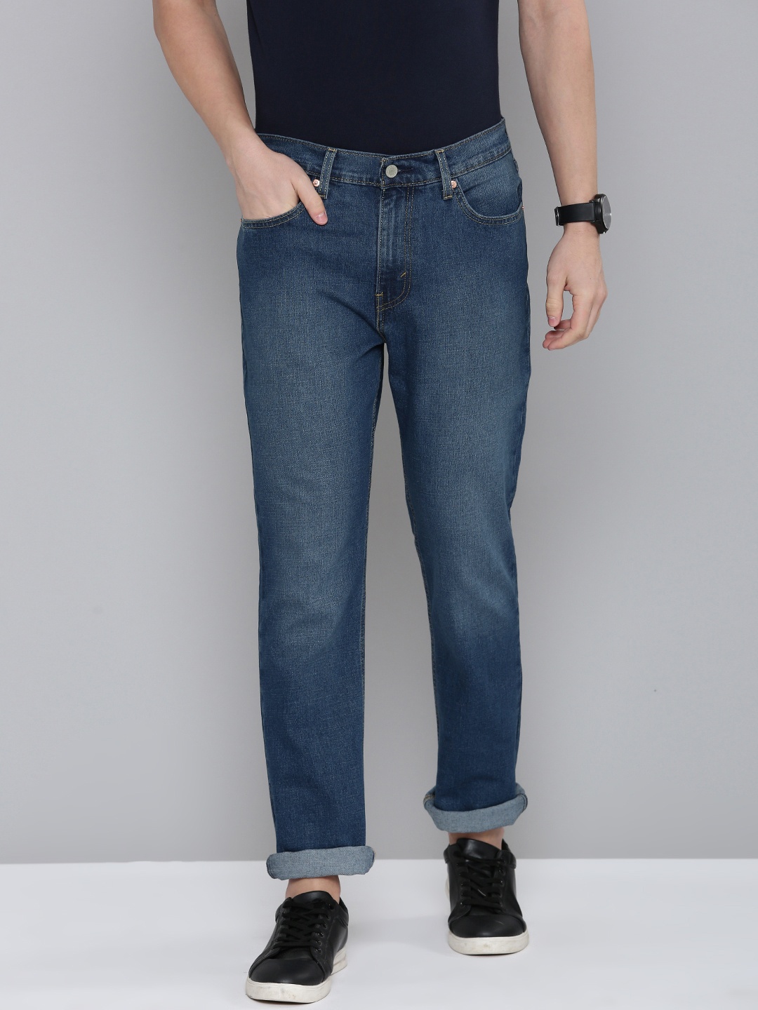 

Levis Men 511 Slim Fit Light Fade Stretchable Jeans, Blue