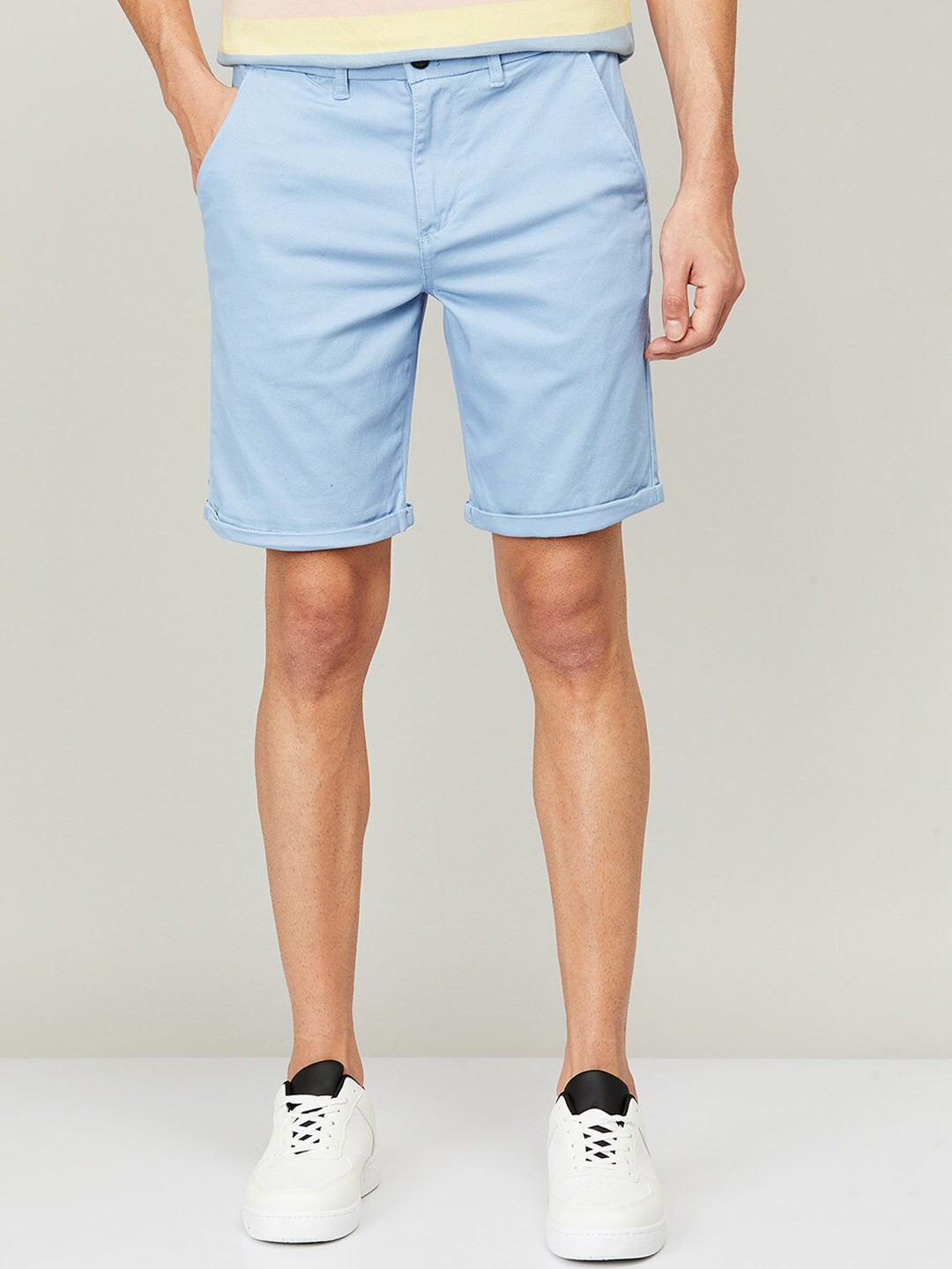 

CODE by Lifestyle Men Blue Regular Fit Shorts