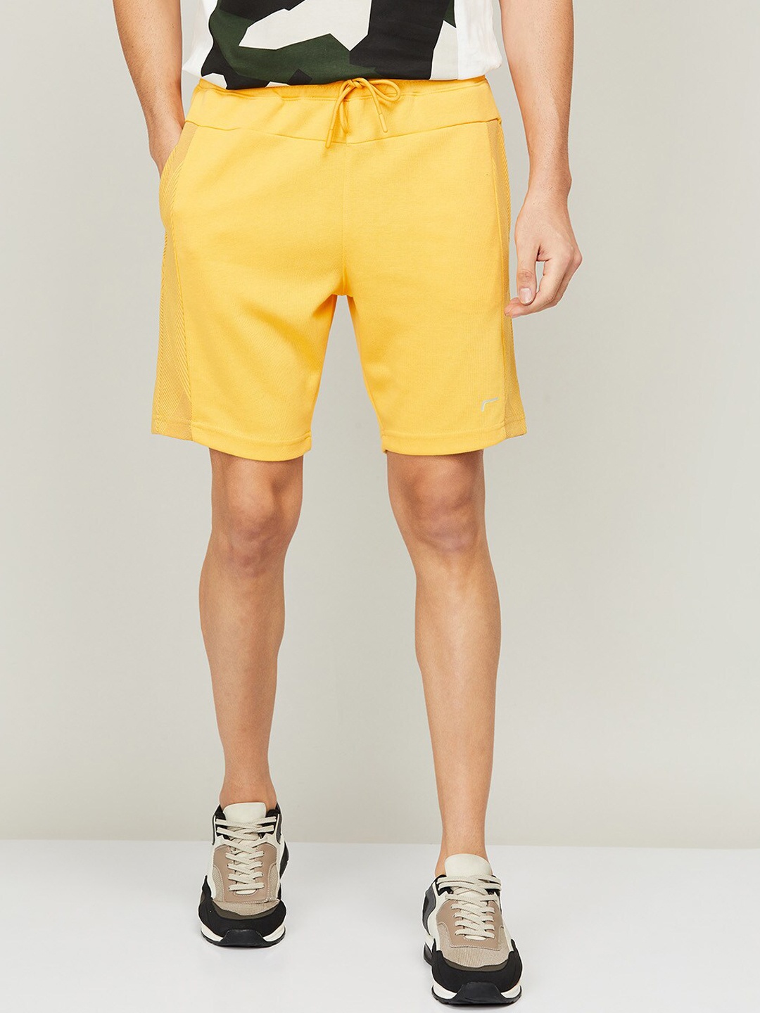 

Fame Forever by Lifestyle Men Yellow Training or Gym Shorts