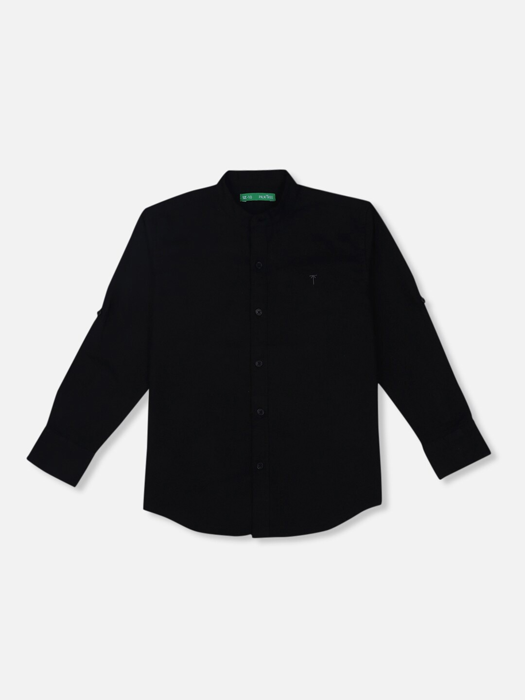 

Palm Tree Boys Black Full Sleeves Casual Shirt